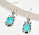 Artisan Crafted Sterling Silver Gemstone Earrings Earrings